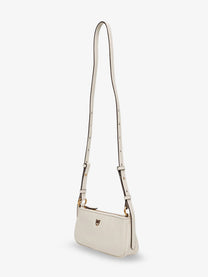 Pinko Women's Half Moon Mini Crossbody Bag White