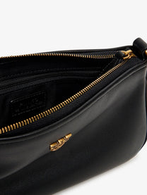 Pinko Women's Half Moon Mini Crossbody Bag Black