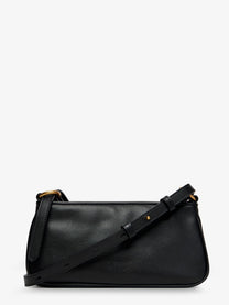 Pinko Women's Half Moon Mini Crossbody Bag Black