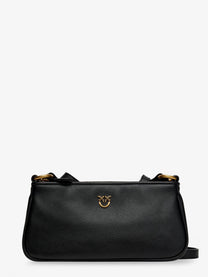 Pinko Women's Half Moon Mini Crossbody Bag Black