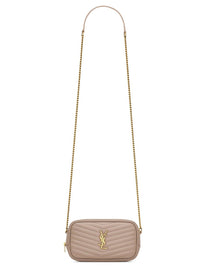 Saint Laurent Women's Mini Lou Bag Beige