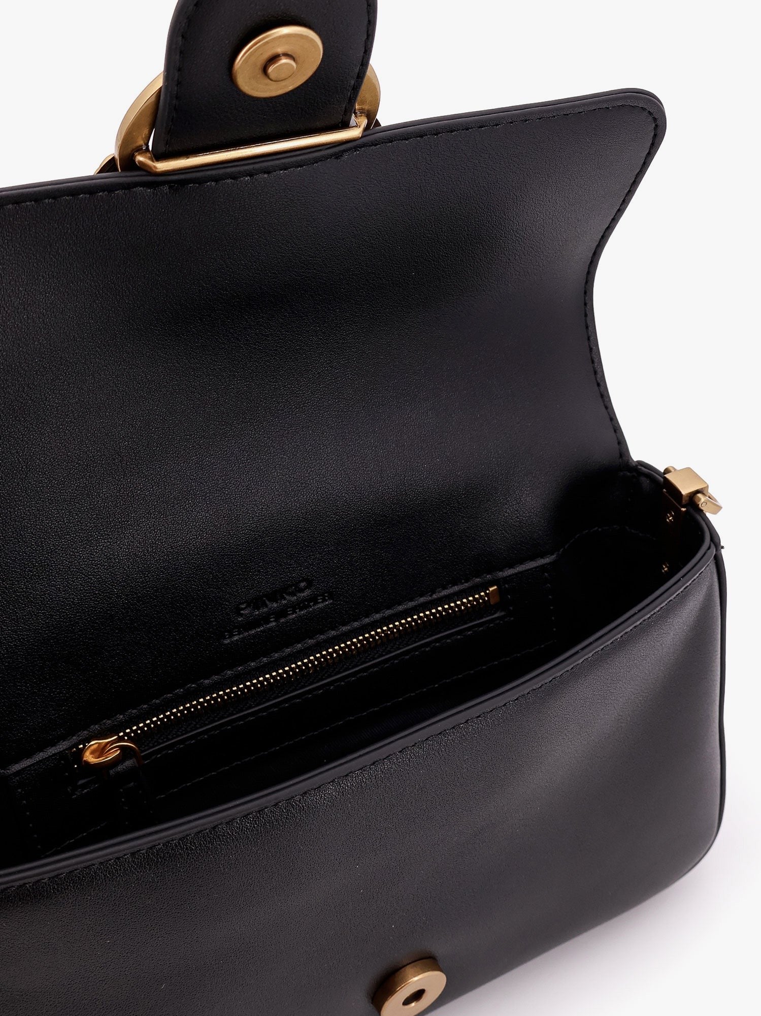 Pinko Women's Mini Love Slouchy Shoulder Bag Black