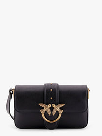 Pinko Women's Mini Love Slouchy Shoulder Bag Black