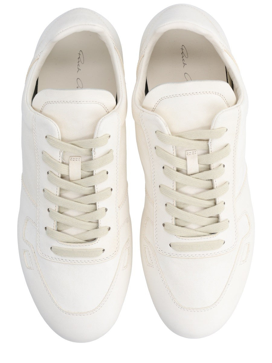 Rick Owens Men's Minimal Sneaker White