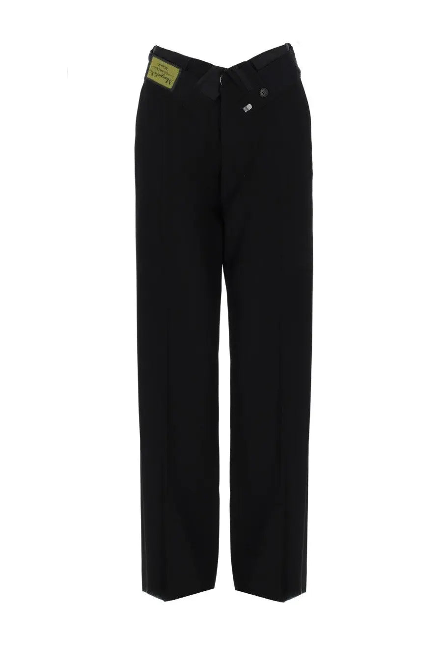 MM6 Maison Margiela Women's Pantalone Sartoriale Cross over Black