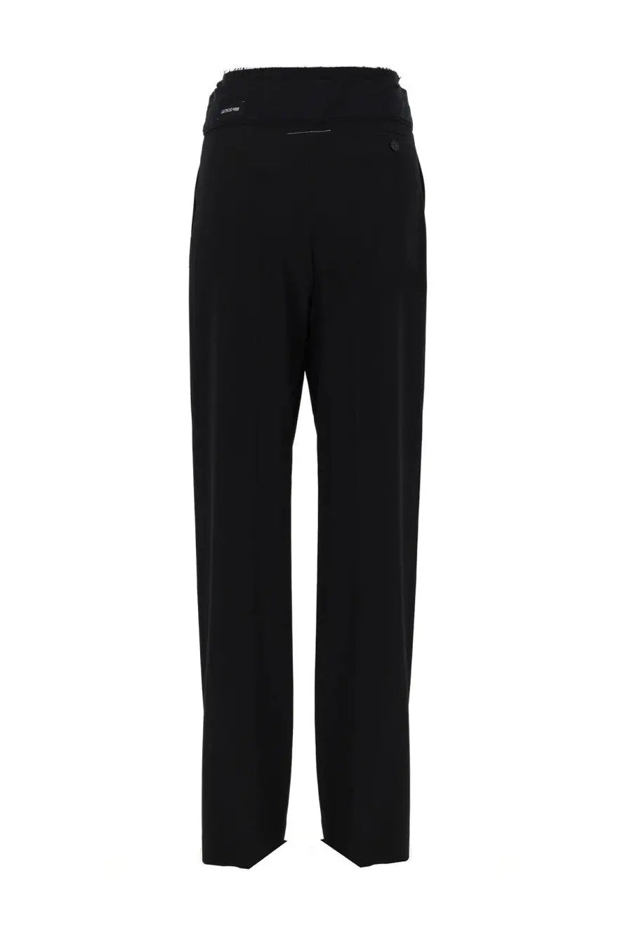 MM6 Maison Margiela Women's Pantalone Sartoriale Cross over Black
