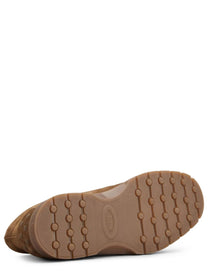Tod's Men's Polacchino in Pelle Scamosciata Beige