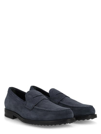Tod's Men's Mocassino in Suede Brown