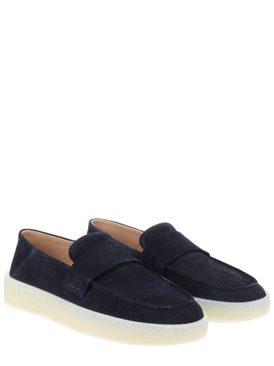 BOSS Men's Moccasin Kieran Blue