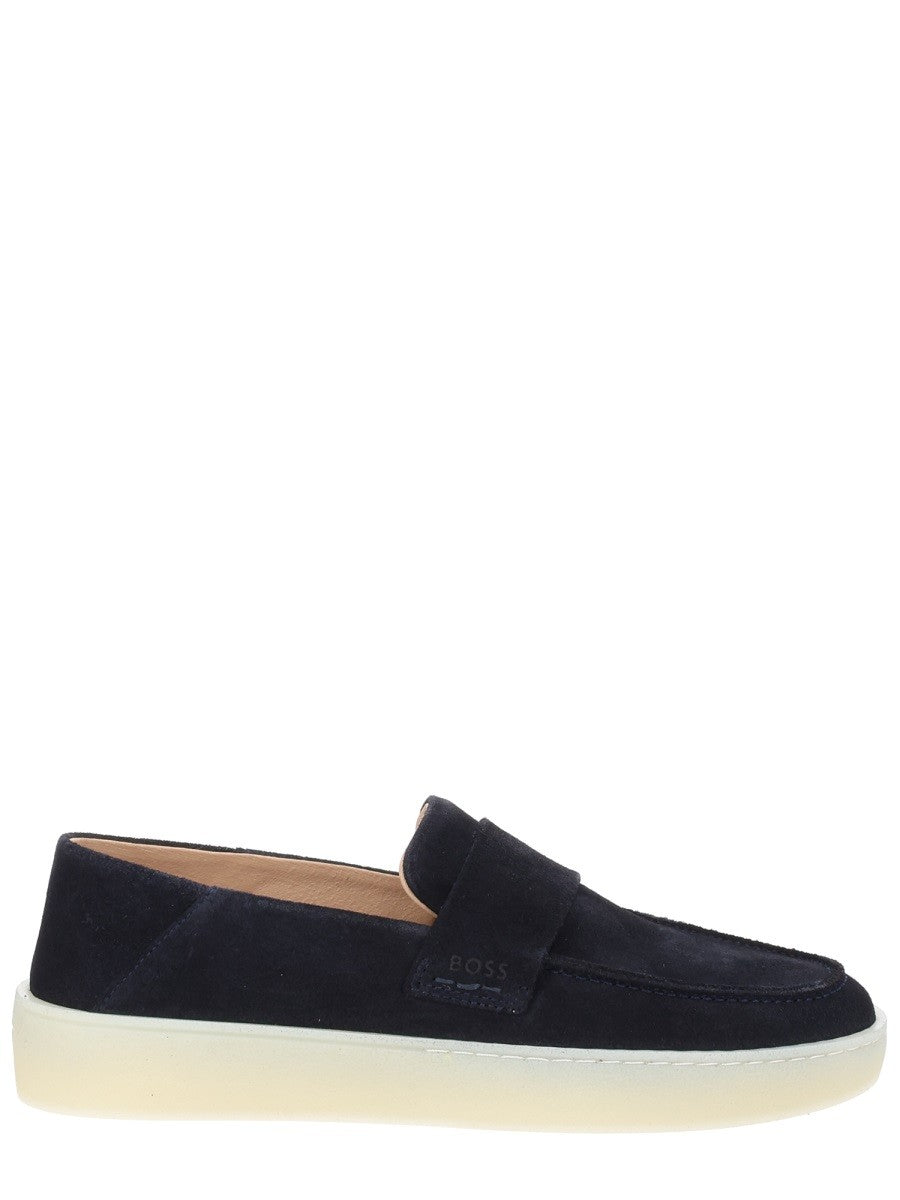 BOSS Men's Moccasin Kieran Blue