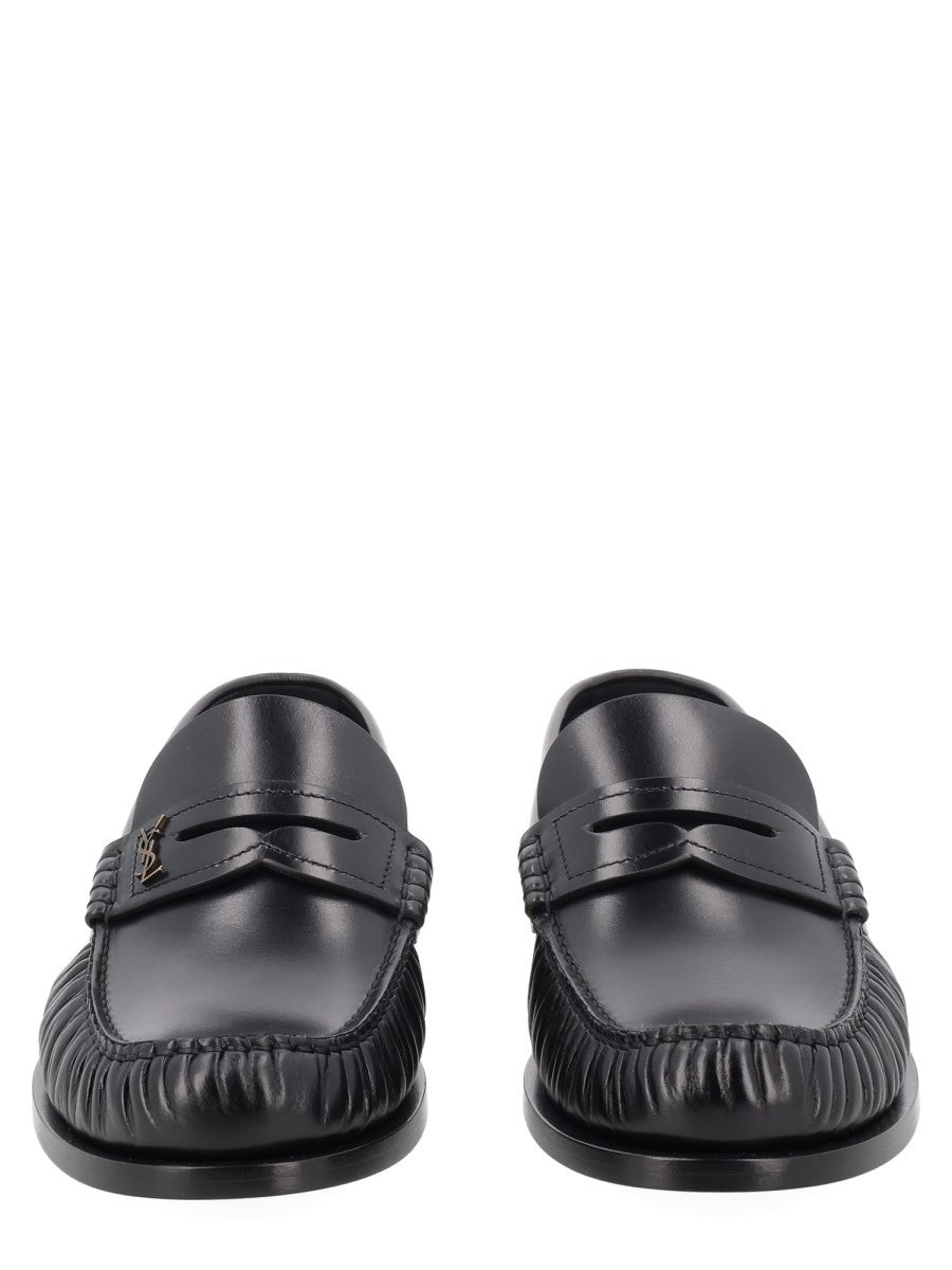Saint Laurent Women's Mocassino Laurent Black