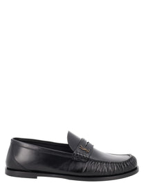 Saint Laurent Women's Mocassino Laurent Black
