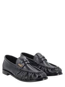 Saint Laurent Women's Mocassino Le Loafer Cassandre Black