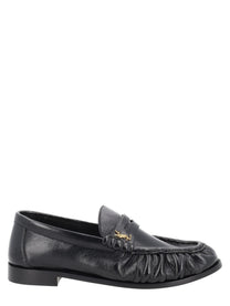 Saint Laurent Women's Mocassino Le Loafer Cassandre Black