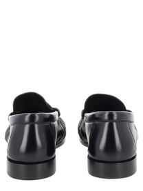 Saint Laurent Women's Mocassino Le Loafer Cassandre Black