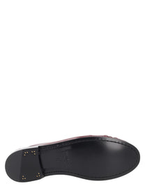 Saint Laurent Women's Mocassino Le Loafer Cassandre Red