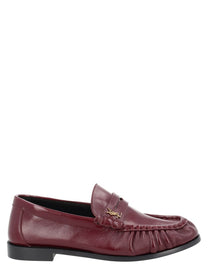Saint Laurent Women's Mocassino Le Loafer Cassandre Red