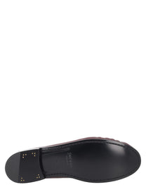 Saint Laurent Men's Mocassino Le Loafer Cassandre Red