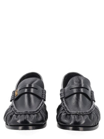 Saint Laurent Women's Mocassino Le Loafer Cassandre Black