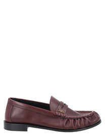 Saint Laurent Men's Mocassino Le Loafer Cassandre Red