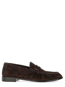 Saint Laurent Men's Mocassino LE Loafer Brown
