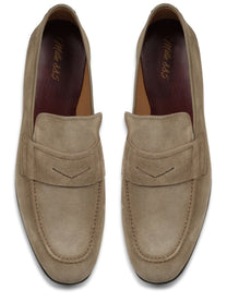 Mille885 Men's Mocassino Lentini in Suede Beige