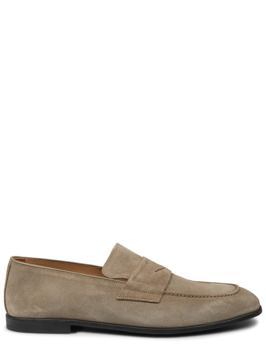 Mille885 Men's Mocassino Lentini in Suede Beige