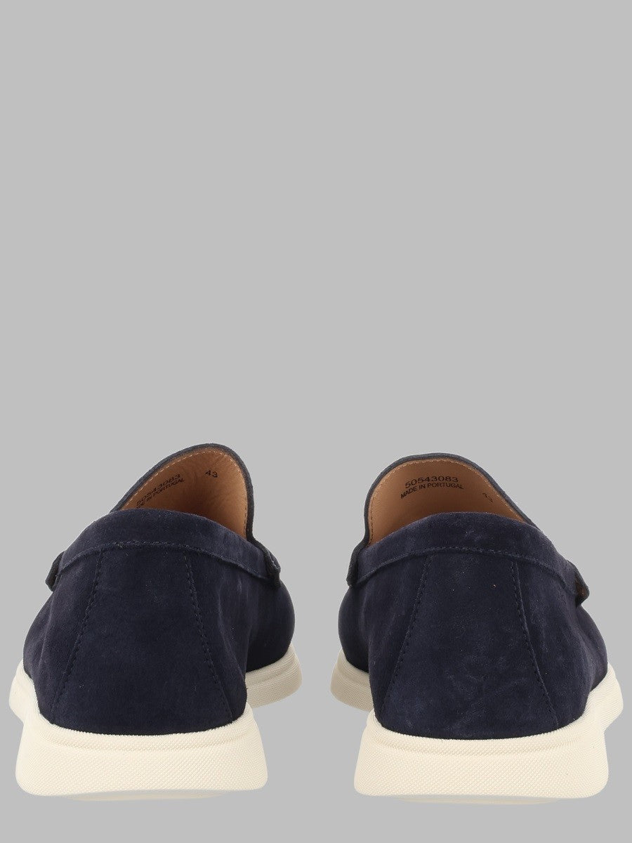 BOSS Men's Mocassino Sienne Con Blue