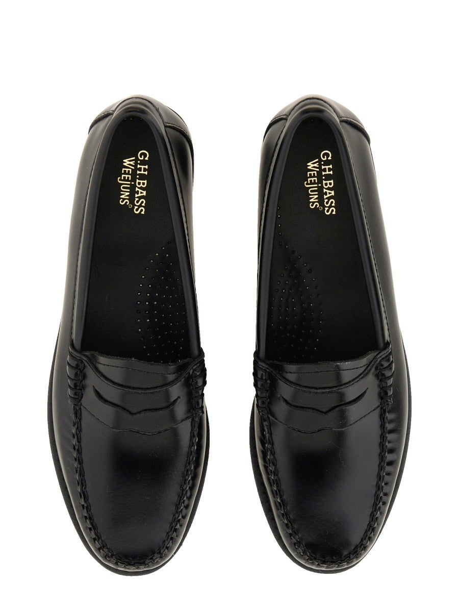 G.H. BASS Women's Mocassino Weejuns Penny Black