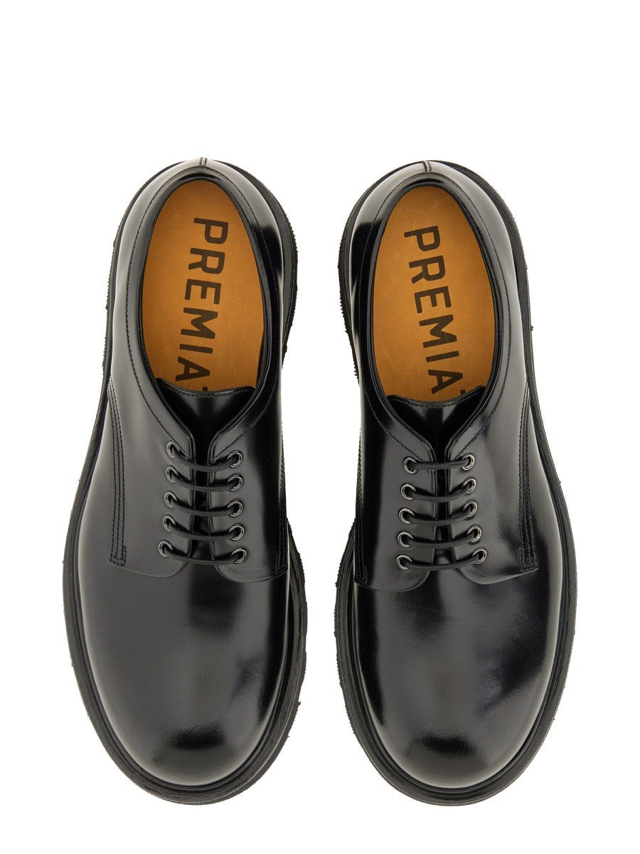 Premiata Men's Moccasin Binder Black