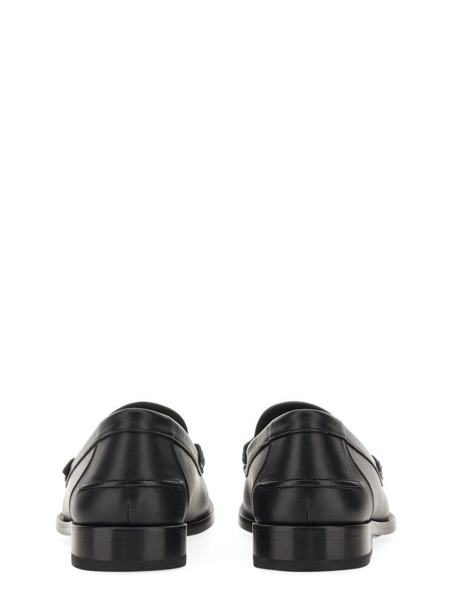 Fendi Men's Moccasin Olock Black