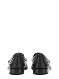 Fendi Men's Moccasin Olock Black