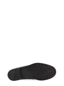 Fendi Men's Moccasin Olock Black