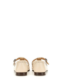 Hereu Women's Moccasin Bar Alcover White