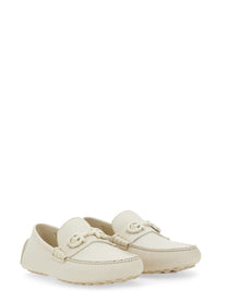 Ferragamo Men's Moccasin White, view 2