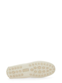 Ferragamo Men's Moccasin White, view 6