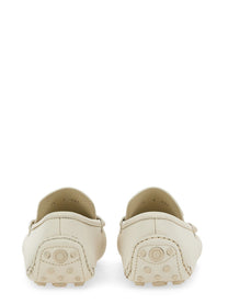 Ferragamo Men's Moccasin White, view 3