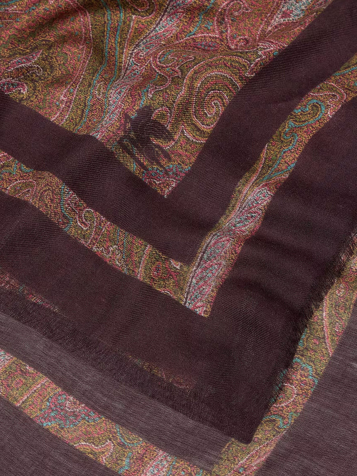 ETRO Women's Modal and Cashmere Shawl Gold