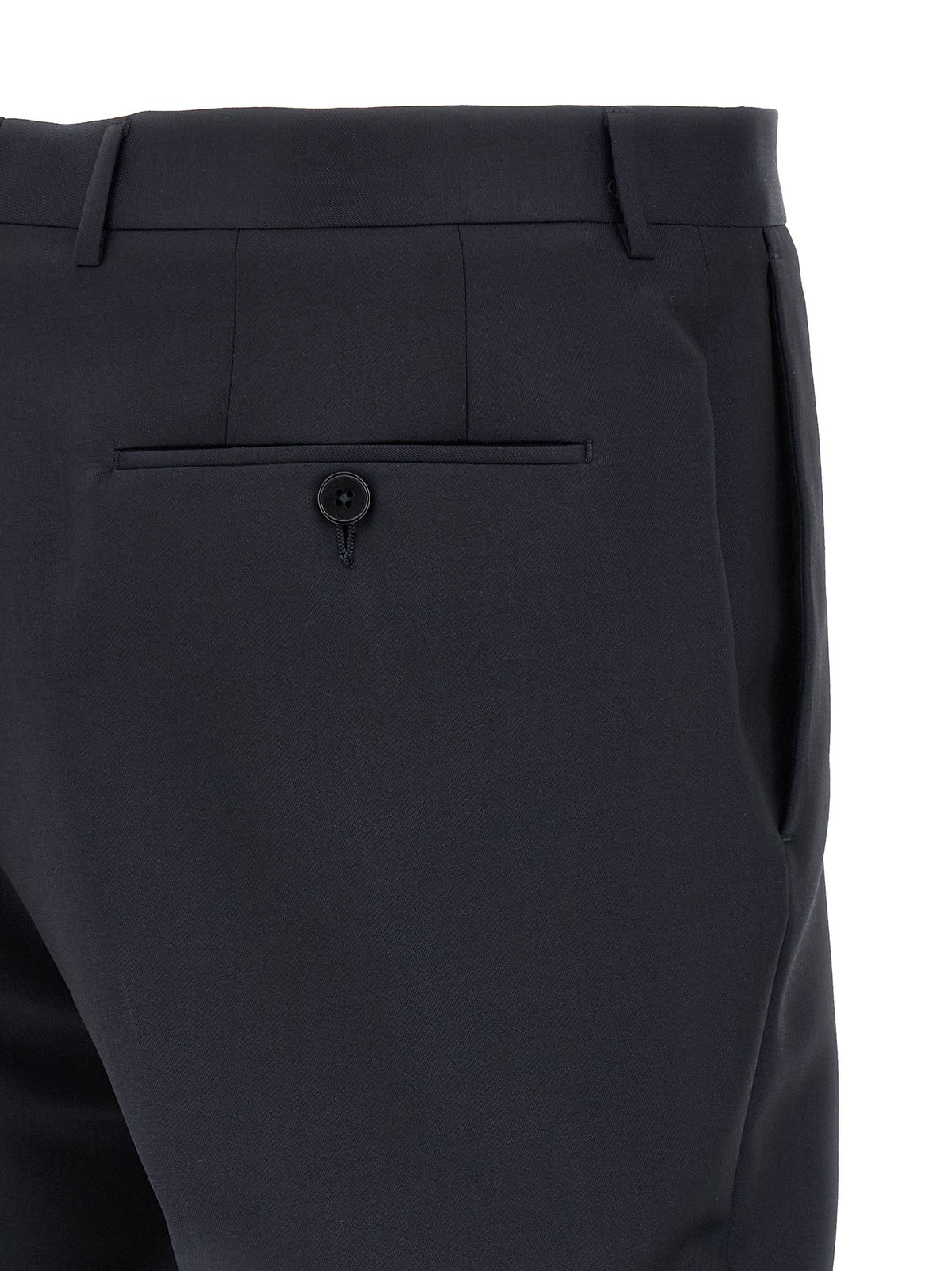 Zegna Mohair Wool Dress Blue
