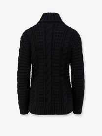 Moncler Genius Women's Moncler Edward Enninful Tricot Turtleneck Sweater Black
