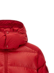 Moncler Men's Maya Recycled Polyester Down Jacket Red