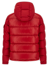 Moncler Men's Maya Recycled Polyester Down Jacket Red