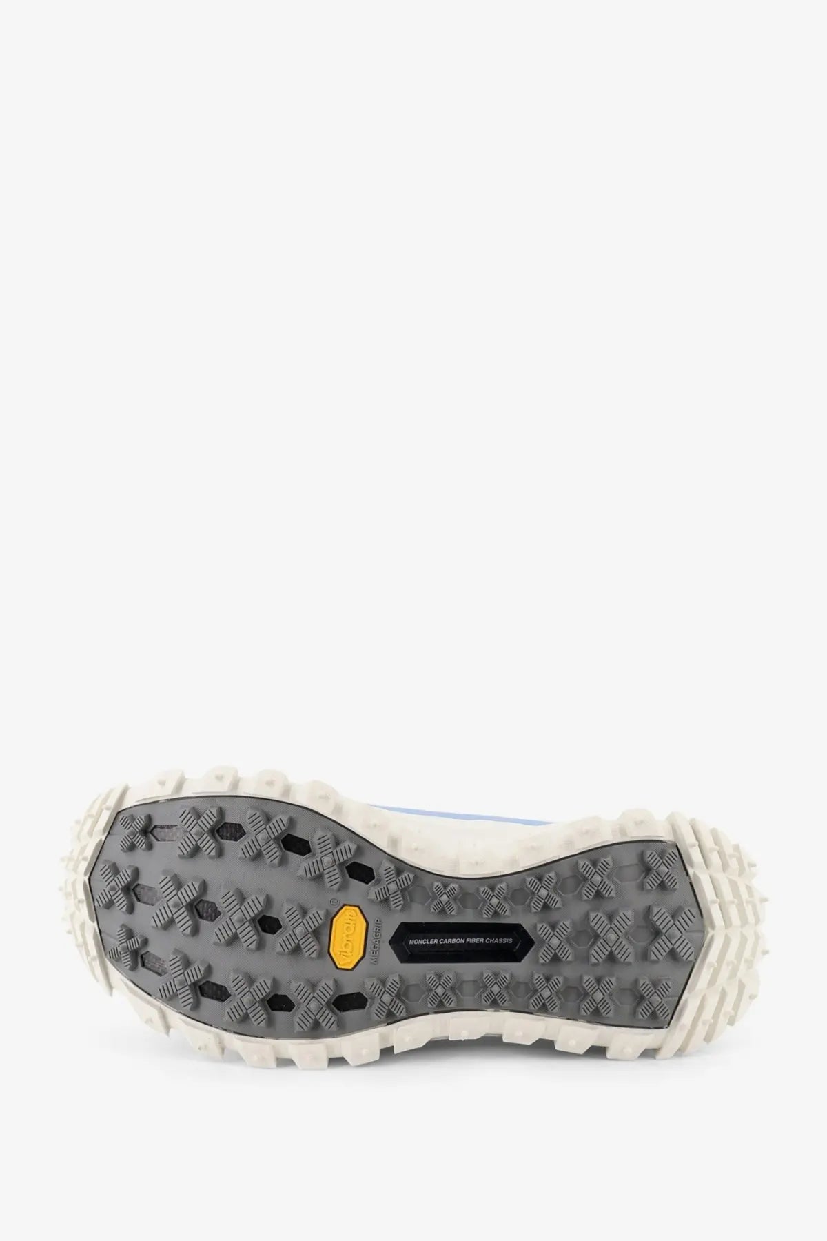 Moncler Men's Trailgrip Sneakers in Technical Fabric and Mesh White