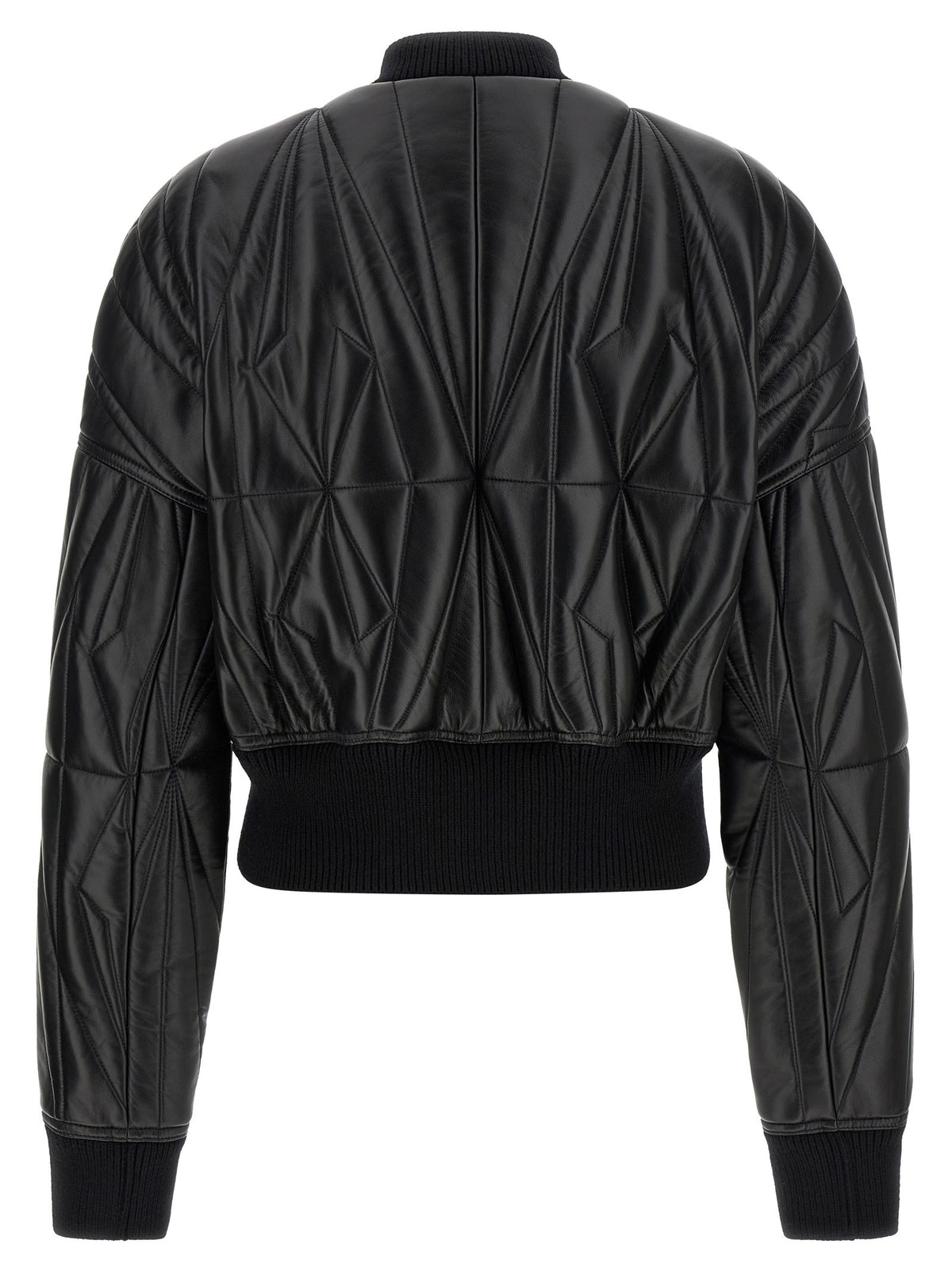 Rick Owens Moncler + Rick Owens Geocamo Bomber Jacket Black