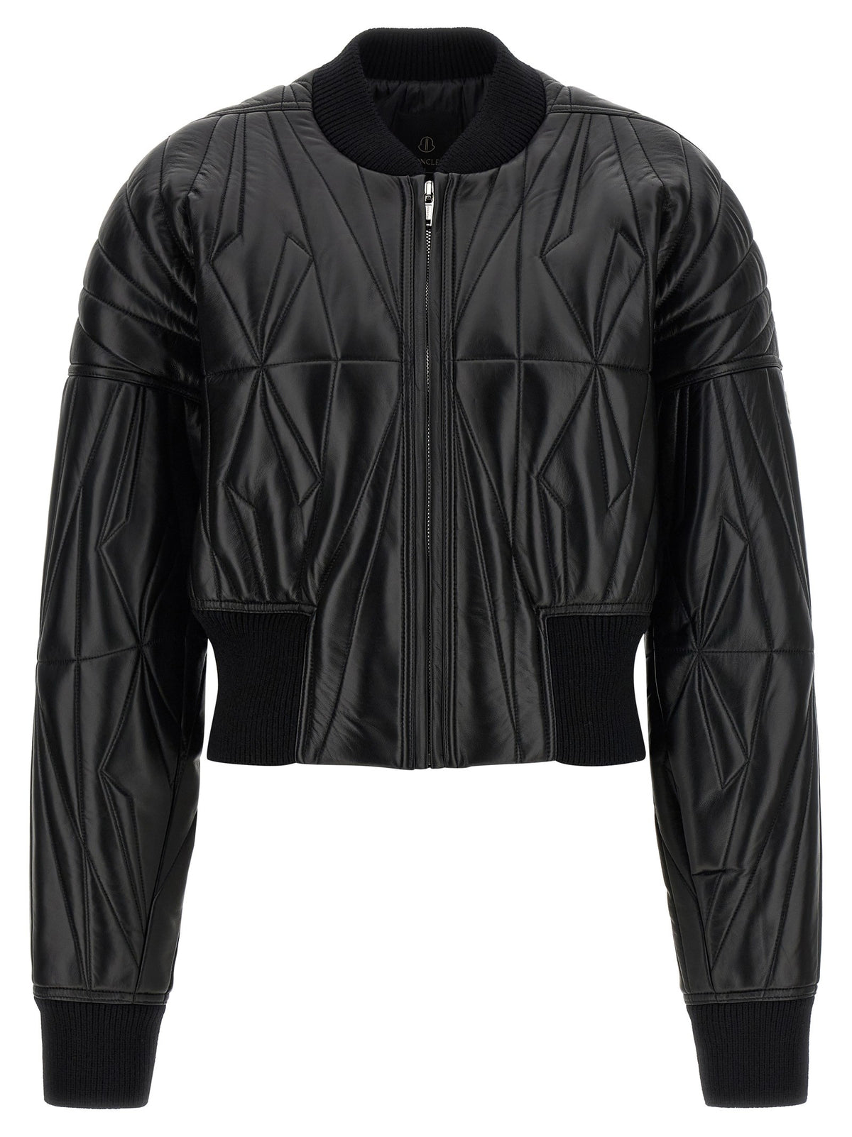 Rick Owens Moncler + Rick Owens Geocamo Bomber Jacket Black