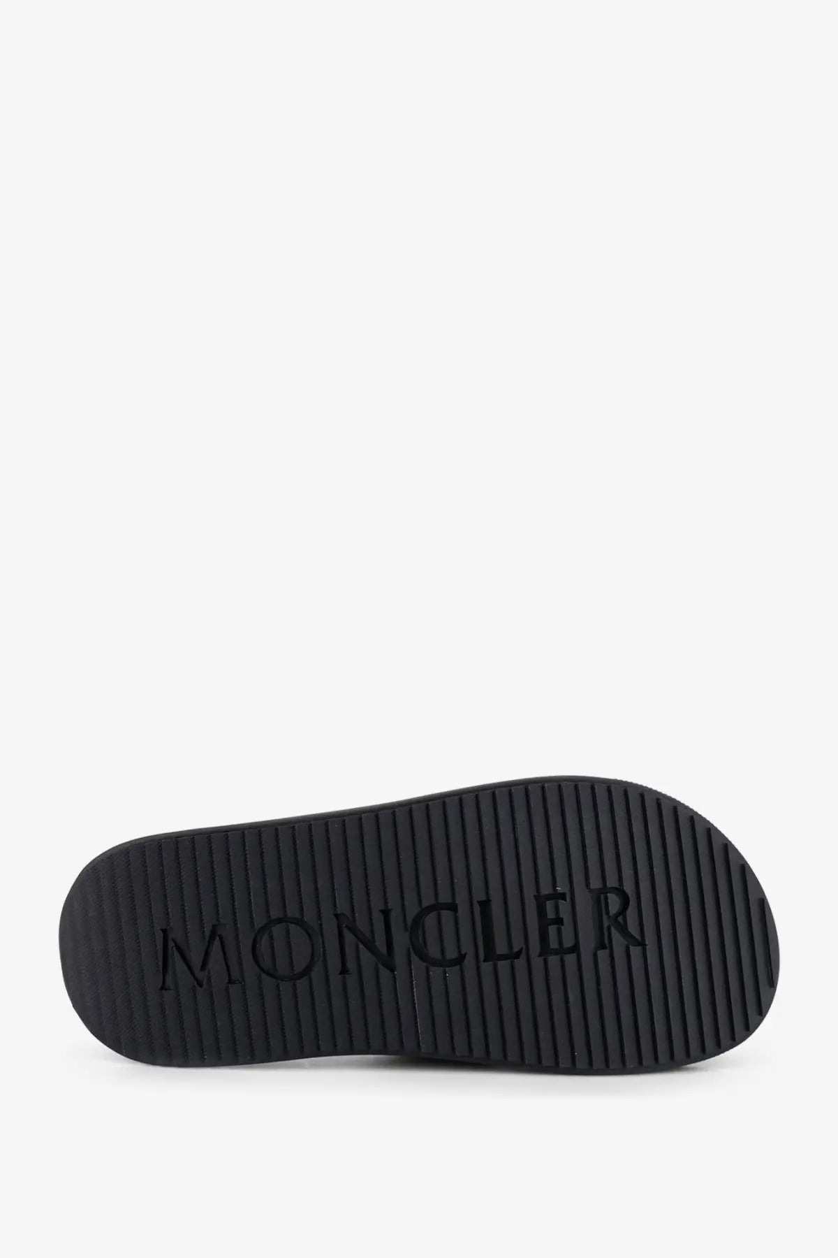 Moncler Women's Altive Rubber Sandals Black