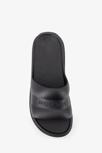 Moncler Women's Altive Rubber Sandals Black