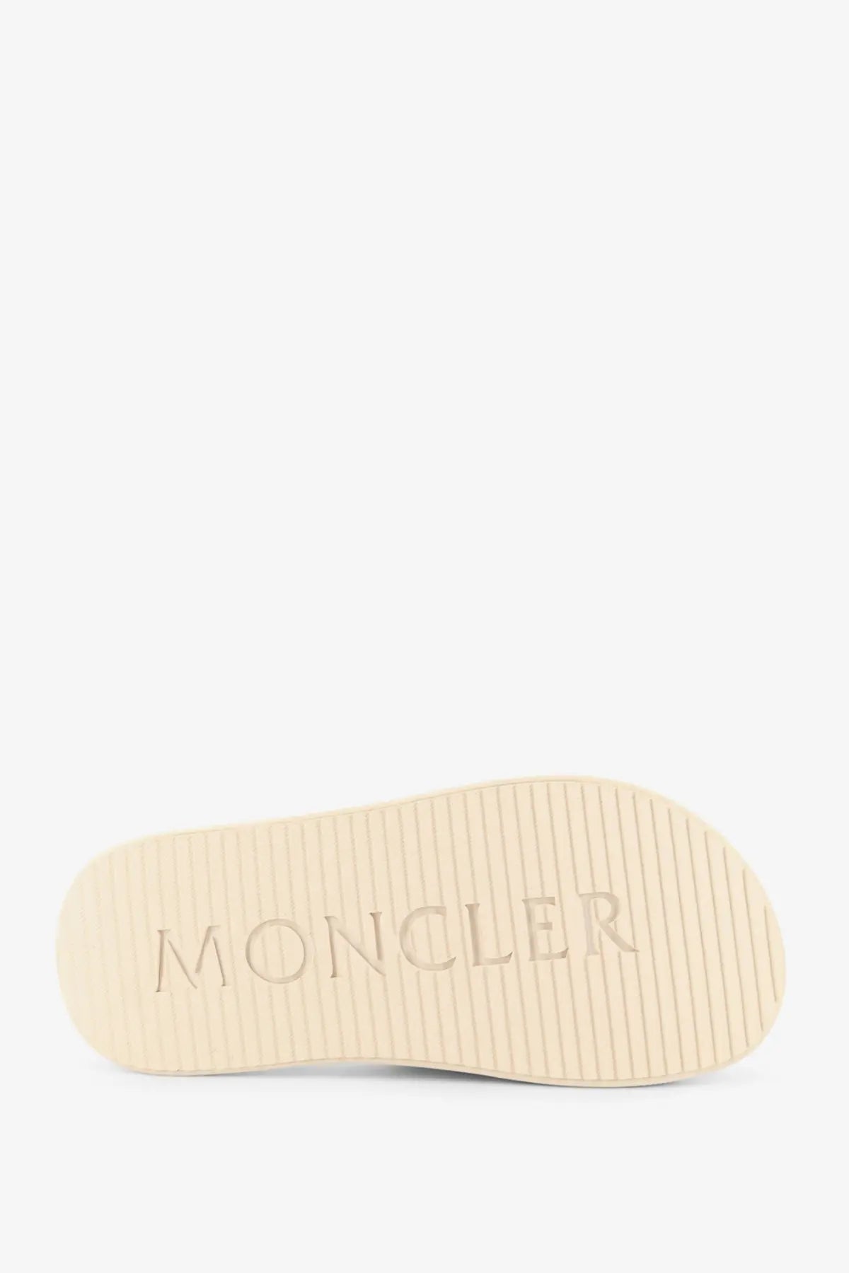 Moncler Women's Altive Rubber Sandals White