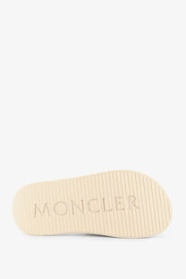 Moncler Women's Altive Rubber Sandals White