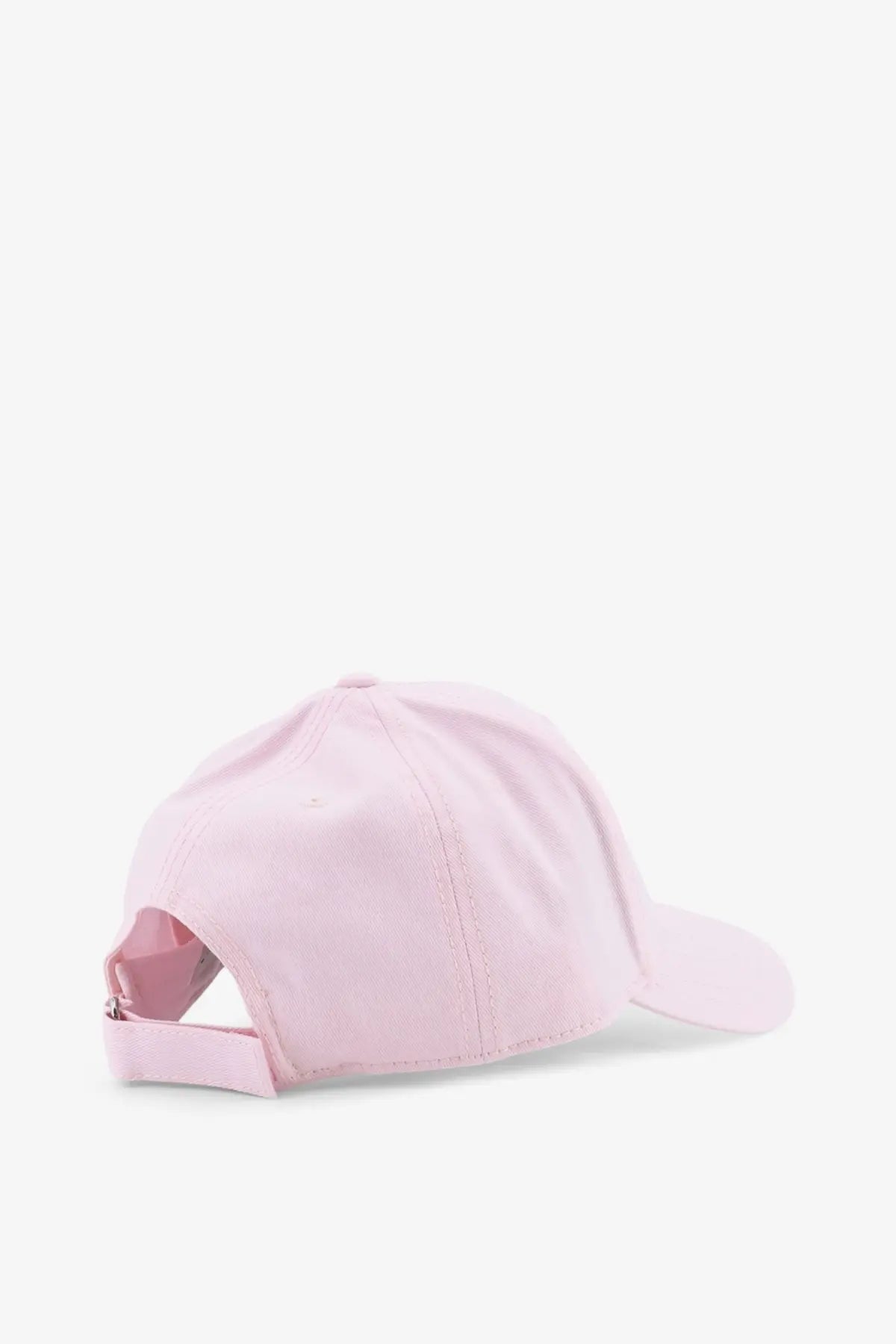 Moncler women’s cotton baseball hat pink with a structured crown and adjustable strap
